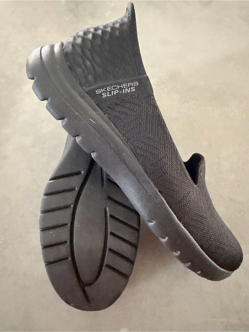 Skechers Women's Black Slip-On Slip-Ins Mules - Picture 3 of 3